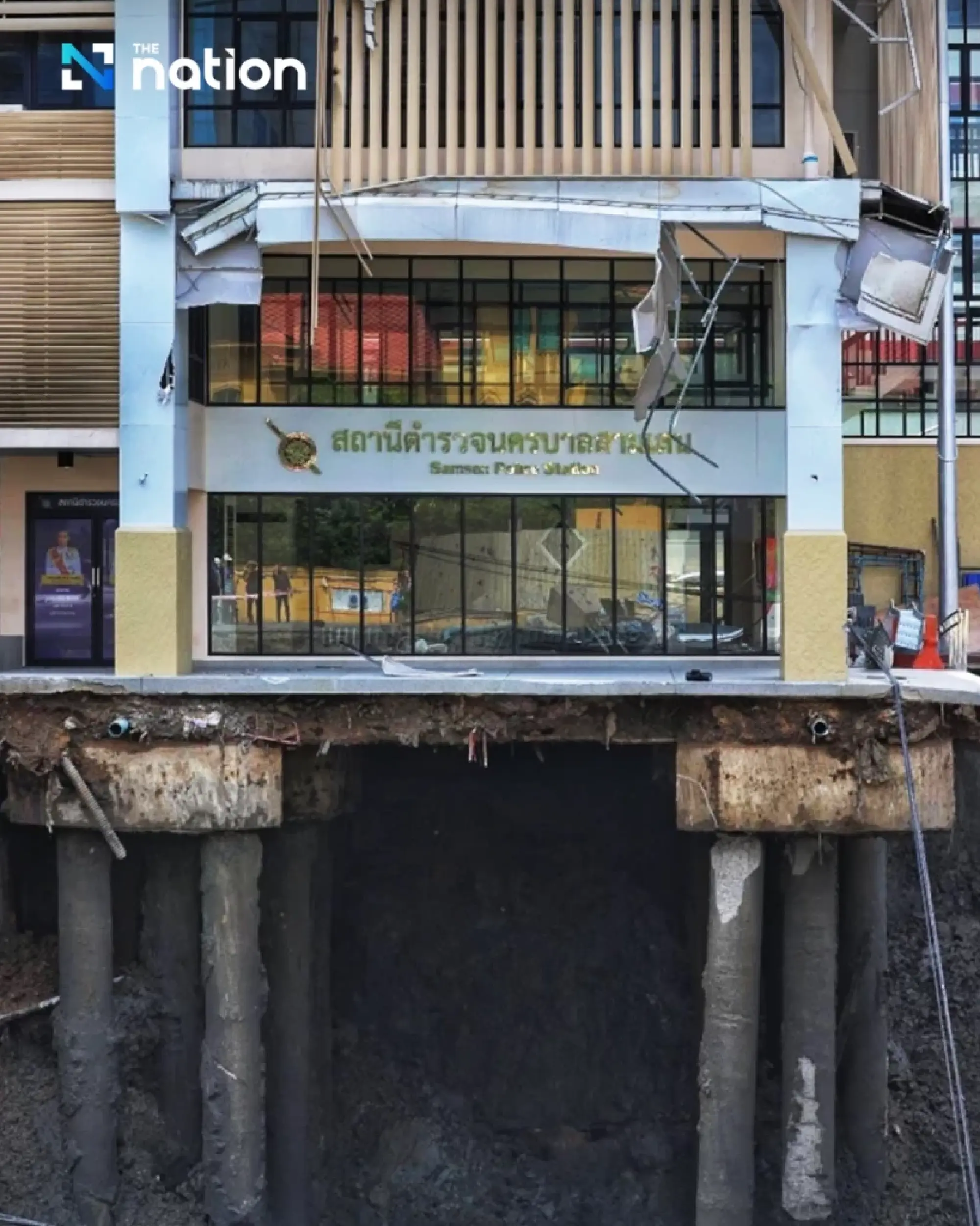 PM Thailand Perintahkan Bongkar Kantor Polisi Terkait Lubang Raksasa 50 Meter